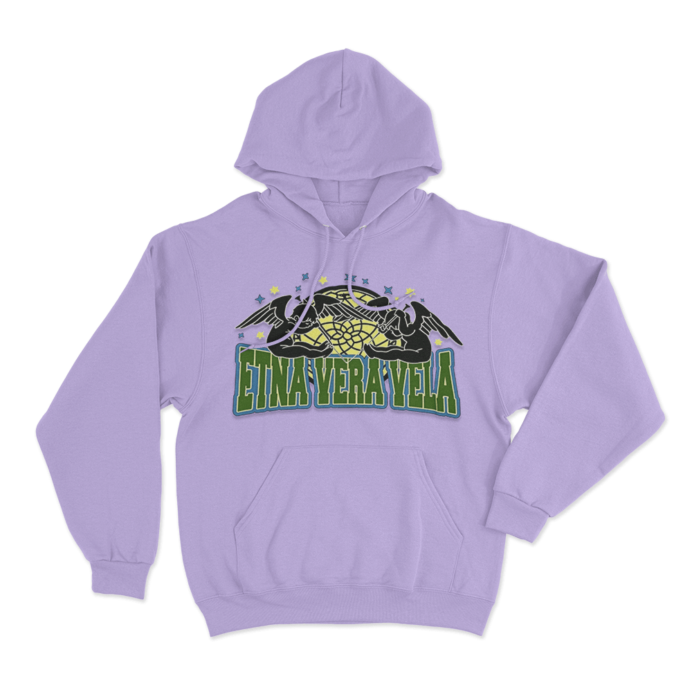 Etna Vera Vela Unisex Hoodie Purple Etna Vera Vela Unisex Hoodie Purple