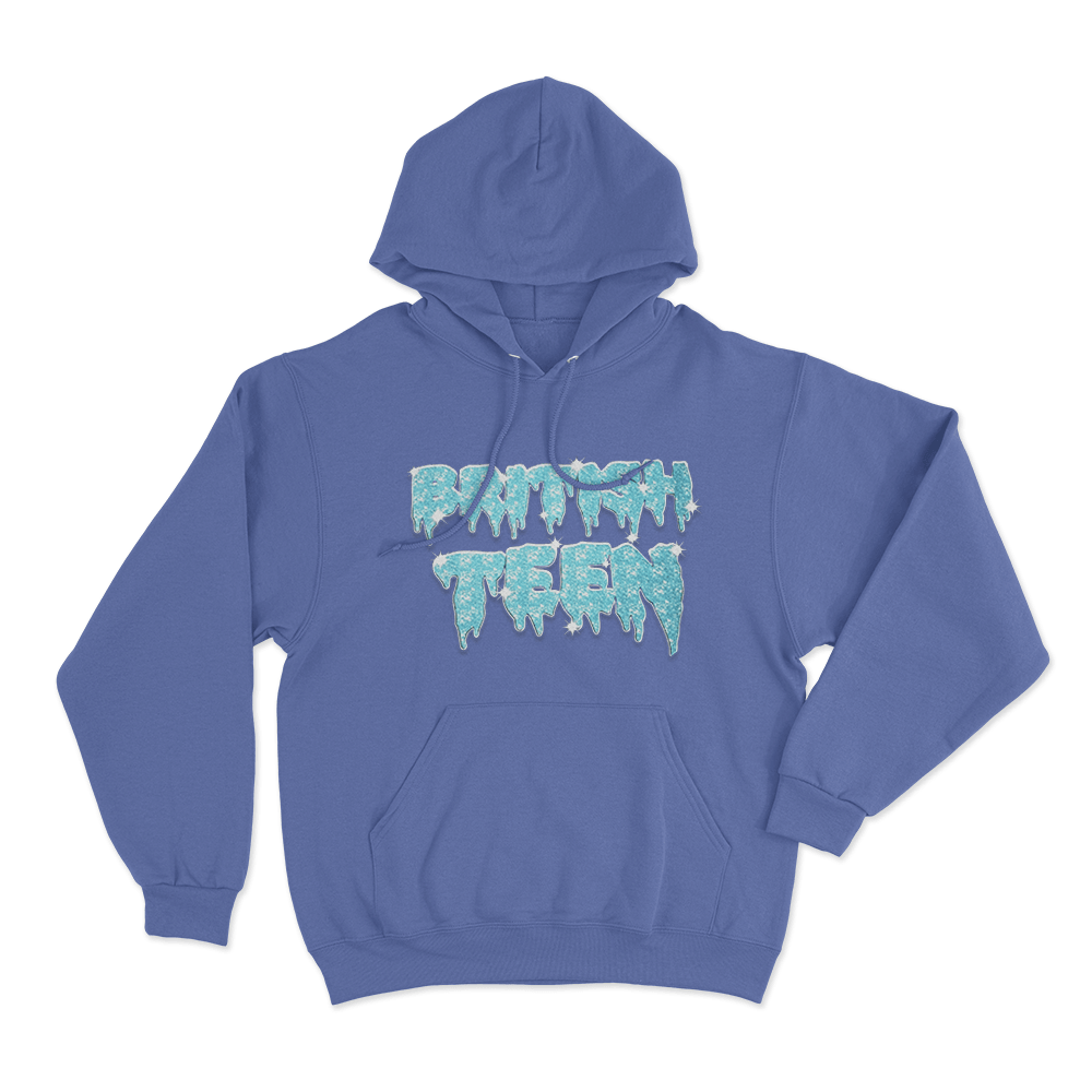 Fakemink British Teen Unisex Hoodie Blue Fakemink British Teen Unisex Hoodie Blue