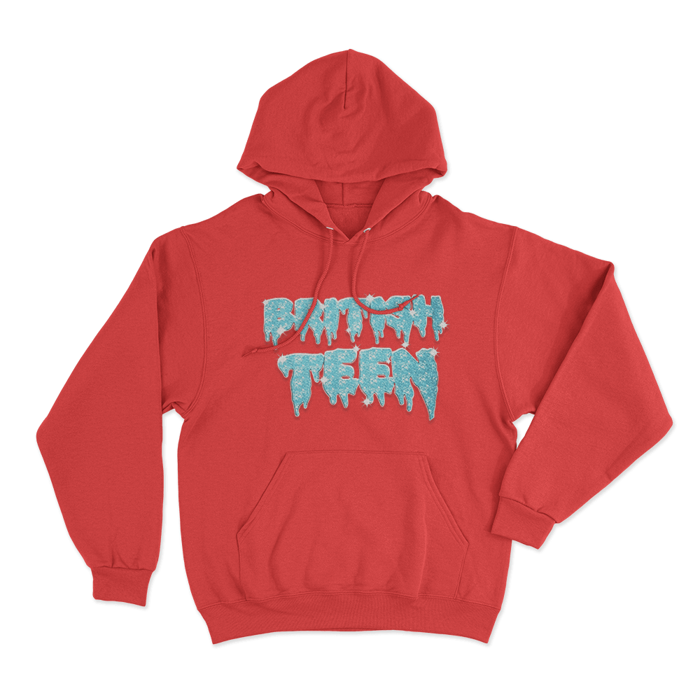 Fakemink British Teen Unisex Hoodie Red Fakemink British Teen Unisex Hoodie Red