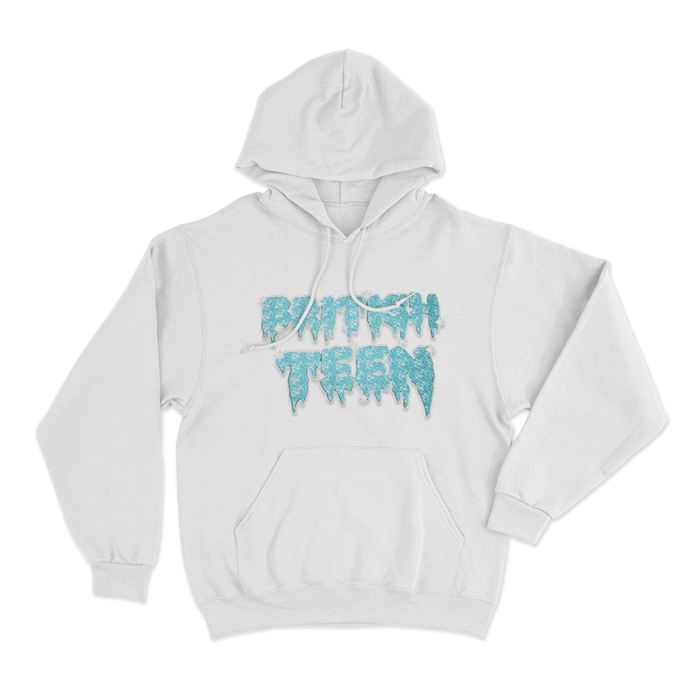 Fakemink British Teen Unisex Hoodie White Fakemink British Teen Unisex Hoodie White