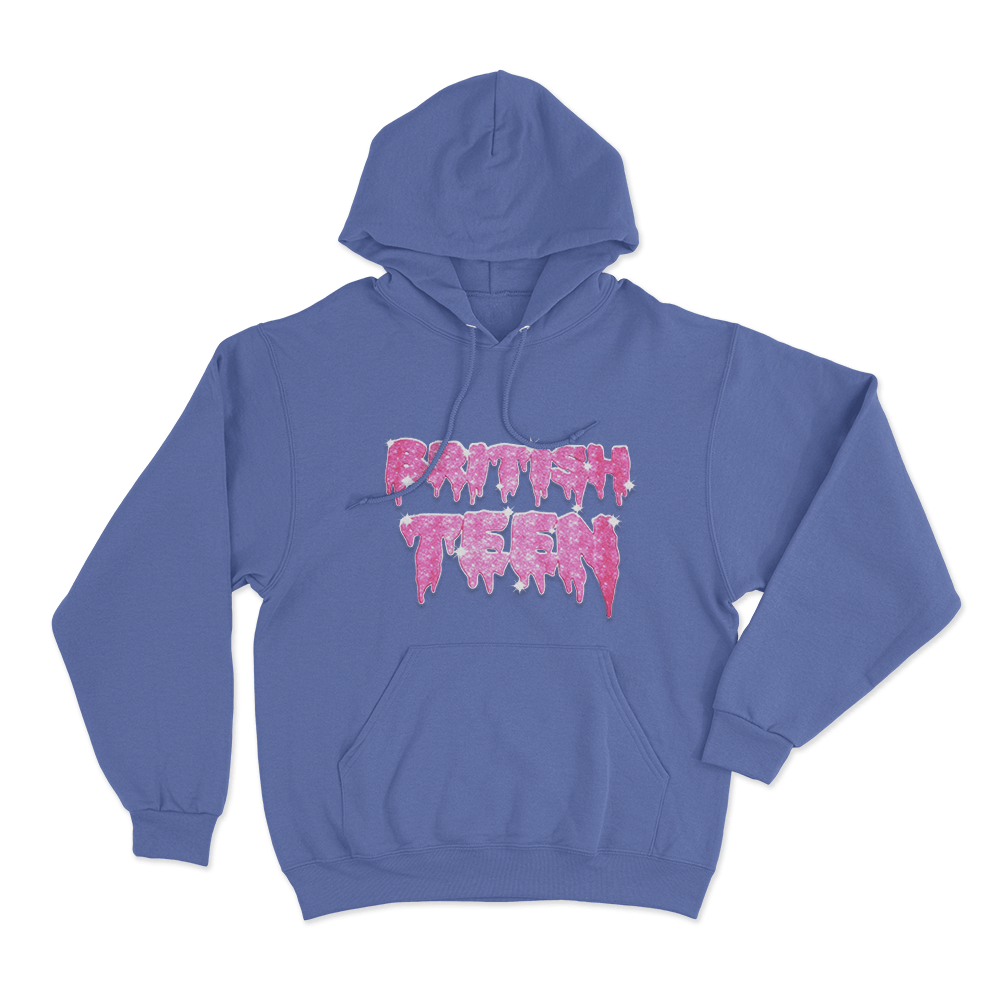 Fakemink Etna Vera Vela British Teen Unisex Hoodie Blue Fakemink Etna Vera Vela British Teen Unisex Hoodie Blue