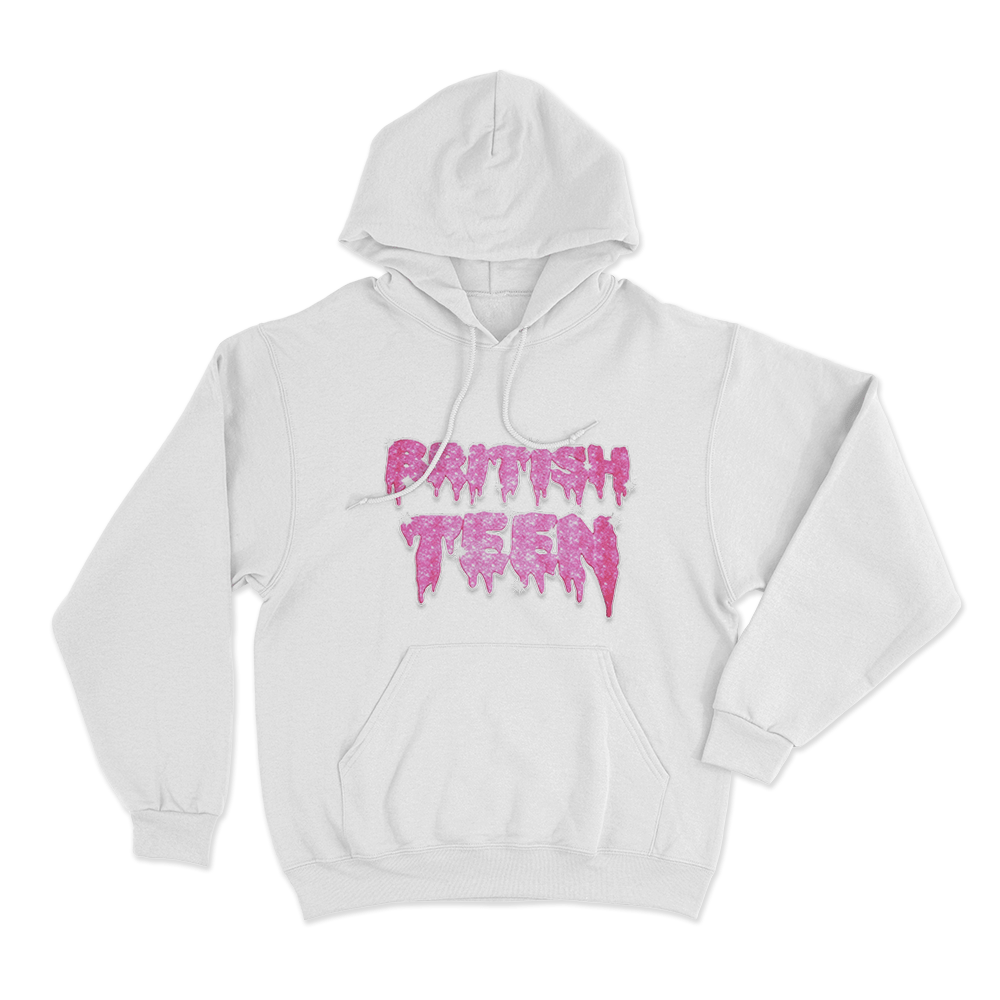 Fakemink Etna Vera Vela British Teen Unisex Hoodie White Fakemink Etna Vera Vela British Teen Unisex Hoodie White