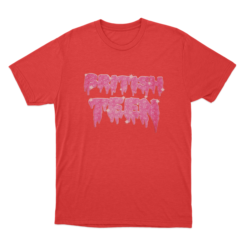 Fakemink Etna Vera Vela British Teen Unisex T Shirt Red Fakemink Etna Vera Vela British Teen Unisex T Shirt Red