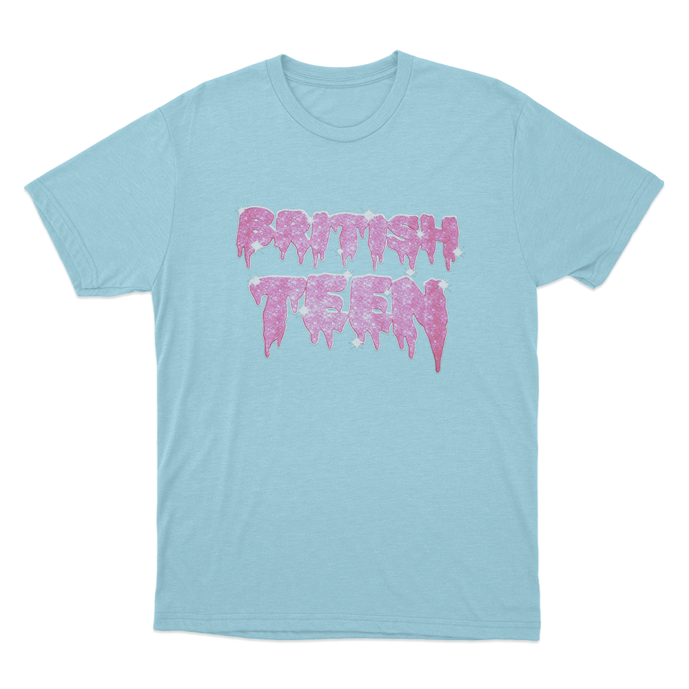 Fakemink Etna Vera Vela British Teen Unisex T Shirt Sky Blue Fakemink Etna Vera Vela British Teen Unisex T Shirt Sky Blue
