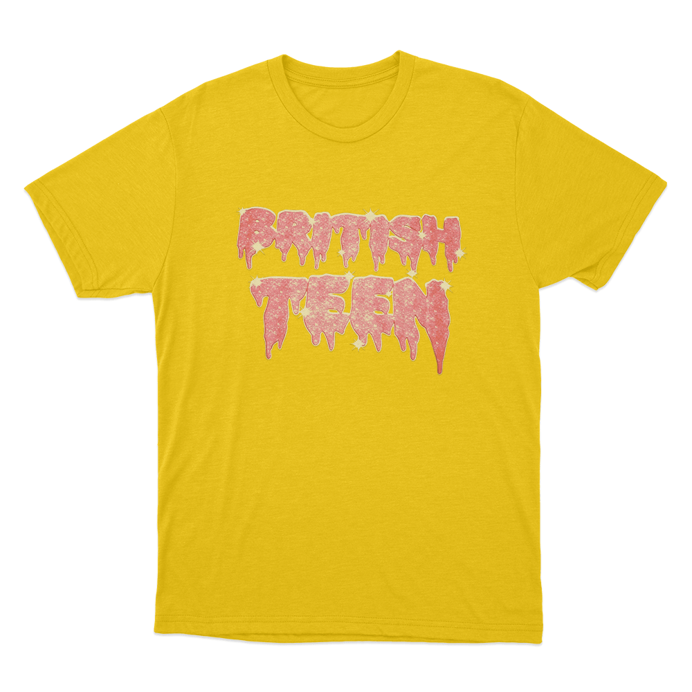 Fakemink Etna Vera Vela British Teen Unisex T Shirt Yellow Fakemink Etna Vera Vela British Teen Unisex T Shirt Yellow