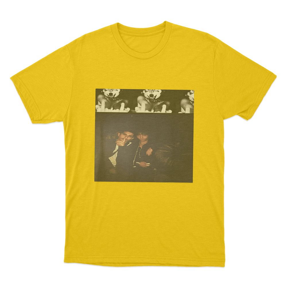 London's Saviour Fakemink Unisex T Shirt Yellow Londons Saviour Fakemink Unisex T Shirt Yellow